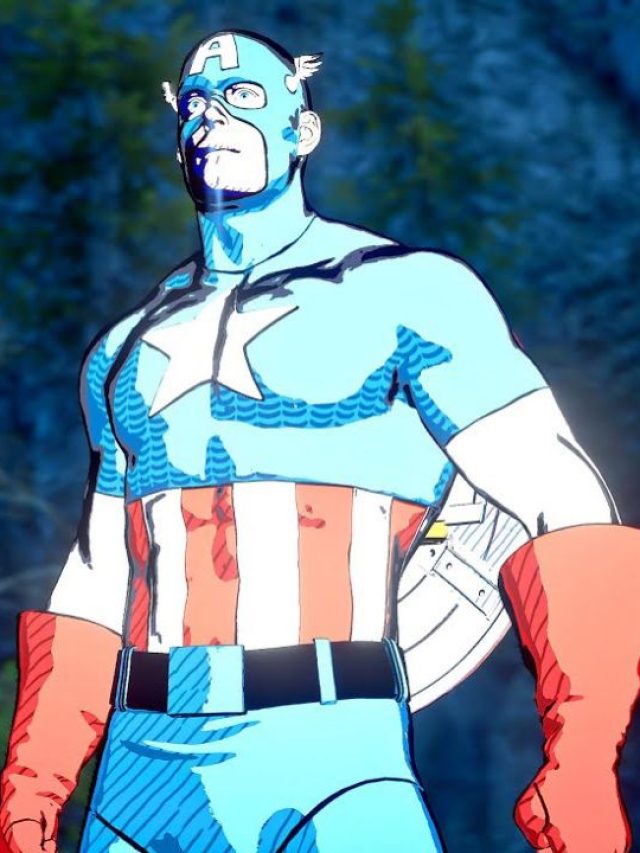 Cel-Shaded Captain America Skin Added By Marvel’s Avengers