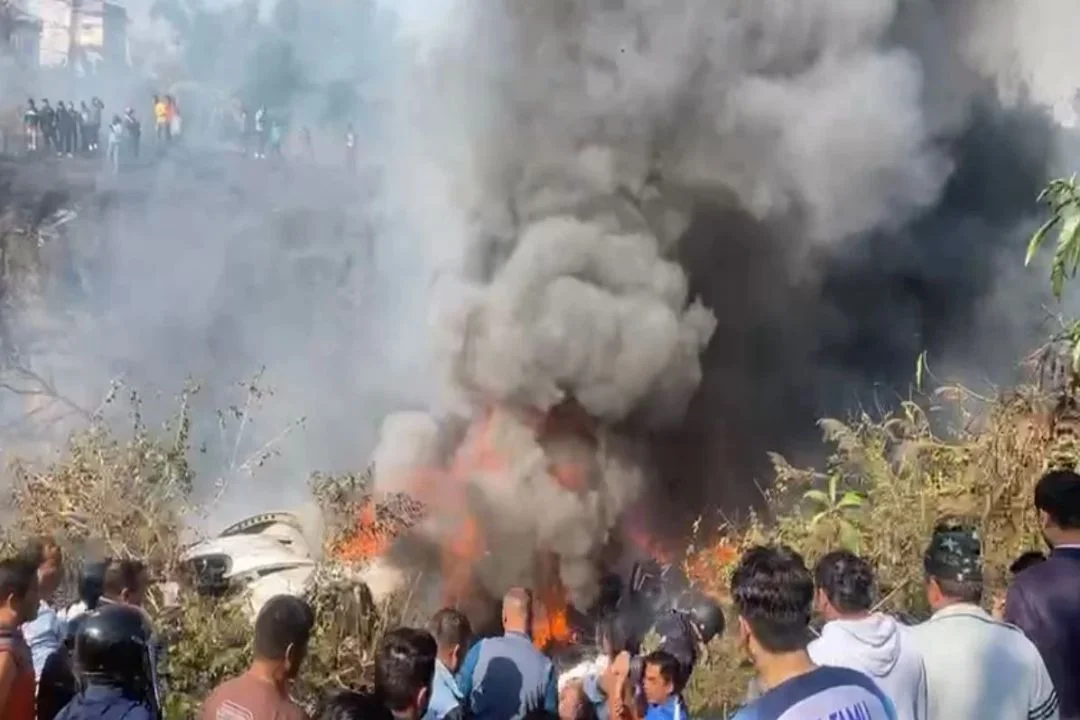 A Plane Crashes in Nepal With 72 Passengers on Board