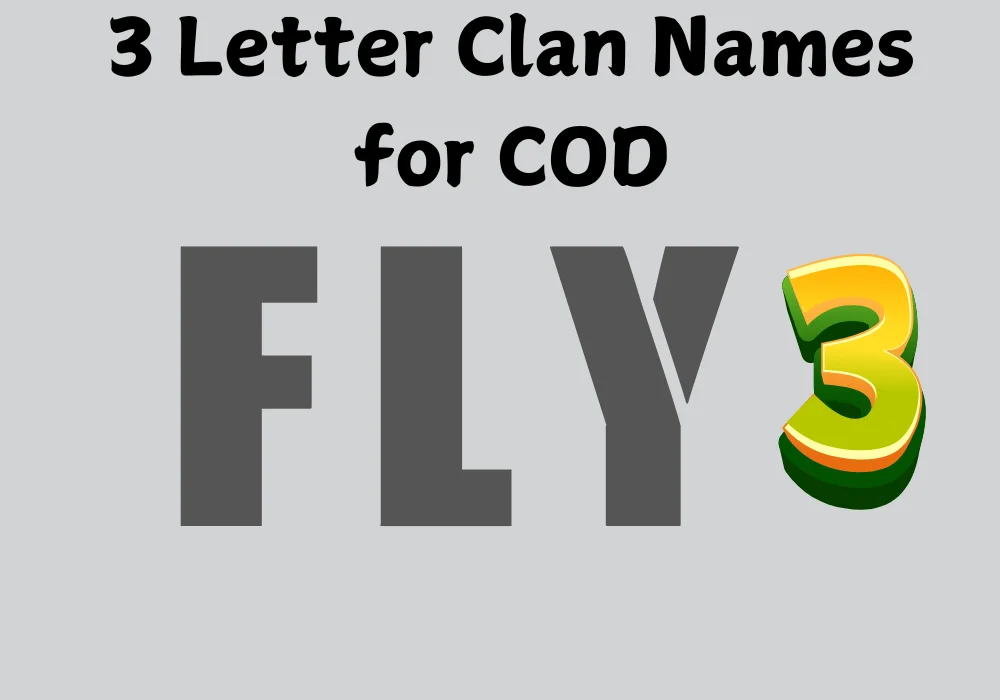 550+ Unique Clan Names for COD: Call of Duty Titles with Meaning 1 3 Letter Clan Names for COD