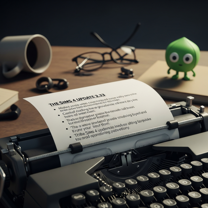 The Sims 4 Update 2.33 Patch Notes