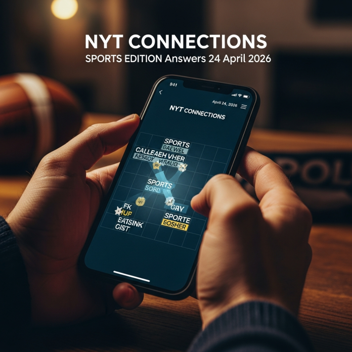NYT Connections Sports Edition Answers for 24 April 2026