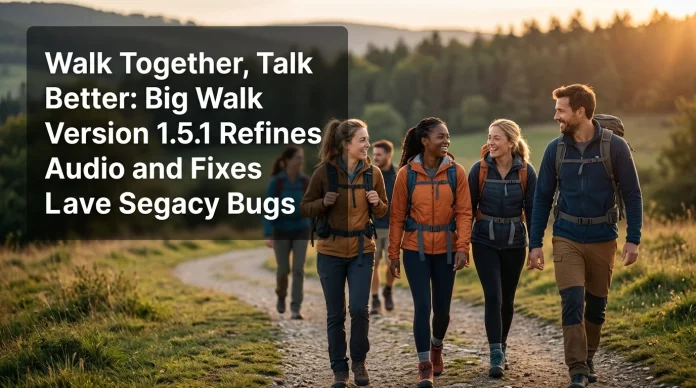 Big Walk Update 1.008 Patch Notes: v1.5.1 Fixes for PS5 & PC