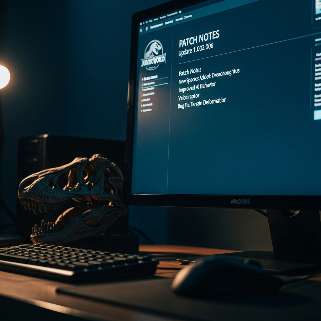 Jurassic World Evolution 3 Update 1.002.006 Patch Notes Jurassic World Evolution 3 Update 1.002.006 Patch Notes