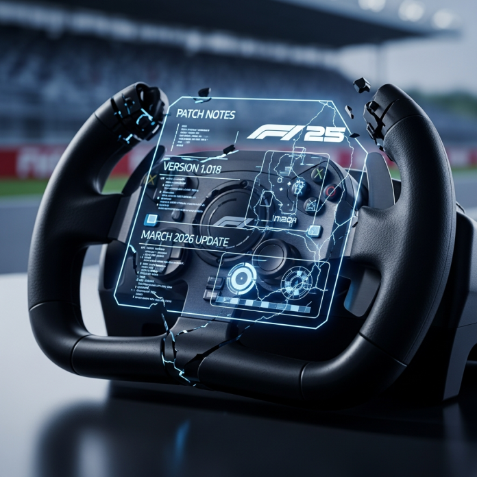 F1 25 Patch Notes 1.018 Update for March 2026 F1 25 Patch Notes 1.018 Update for March 2026