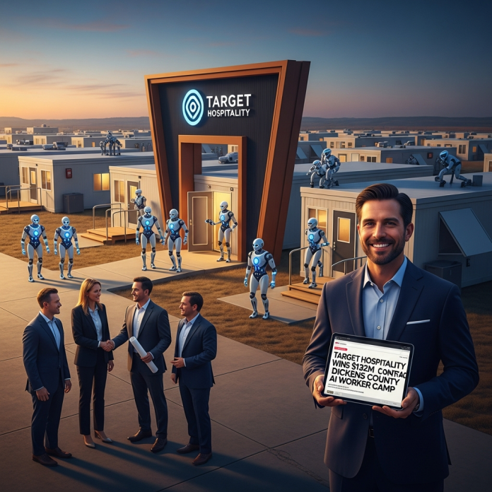 Target Hospitality Wins $132M Contracts for Dickens County AI Worker Camp
