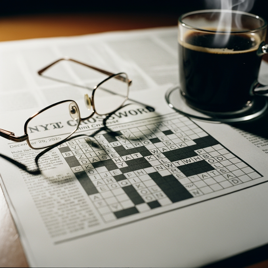 NYT Mini Crossword Answers for 29 December 2025 NYT Mini Crossword Answers for 29 December 2025