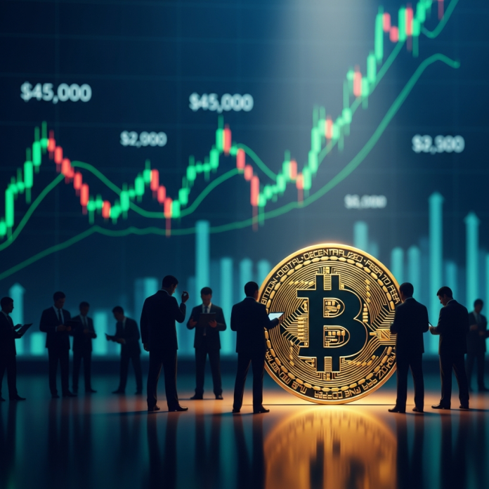 Bitcoin Price Surges Above $45,000 as Institutional Investors Accumulate: Analysis