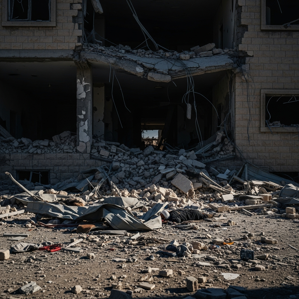 Israeli Strike in Damascus: Building Used by Iranian Revolutionary Guard Destroyed, Killing Four Iranians Israeli Strike in Damascus: Building Used by Iranian Revolutionary Guard Destroyed, Killing Four Iranians