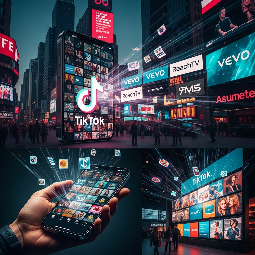 TikTok Expands Advertising Opportunities with ‘Out of Phone’ Program, Partners with VEVO, ReachTV, and More TikTok Expands Advertising Opportunities with ‘Out of Phone’ Program, Partners with VEVO, ReachTV, and More