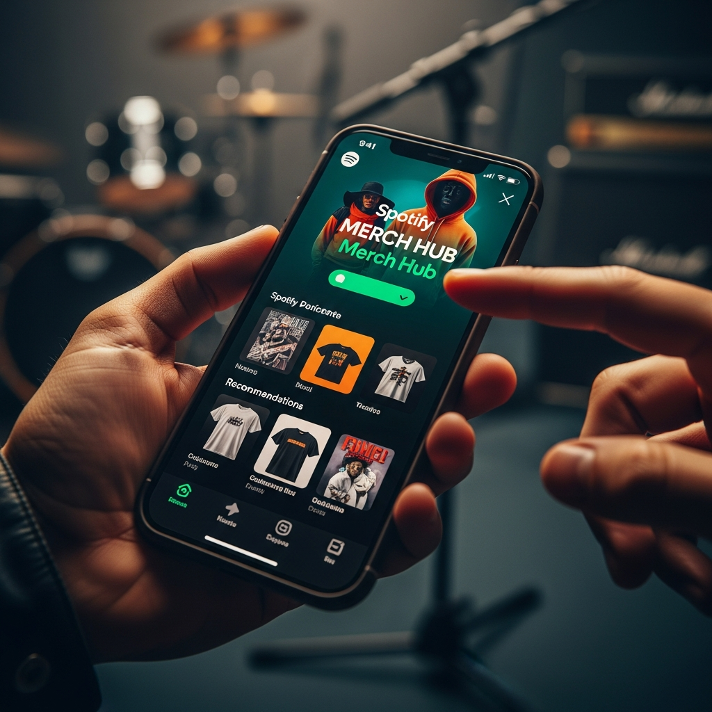 Spotify Launches Dedicated Merch Hub for Personalized Recommendations Spotify Launches Dedicated Merch Hub for Personalized Recommendations