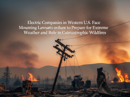 Electric Companies in Western U.S. Face Mounting Lawsuits over Failure to Prepare for Extreme Weather and Role in Catastrophic Wildfires