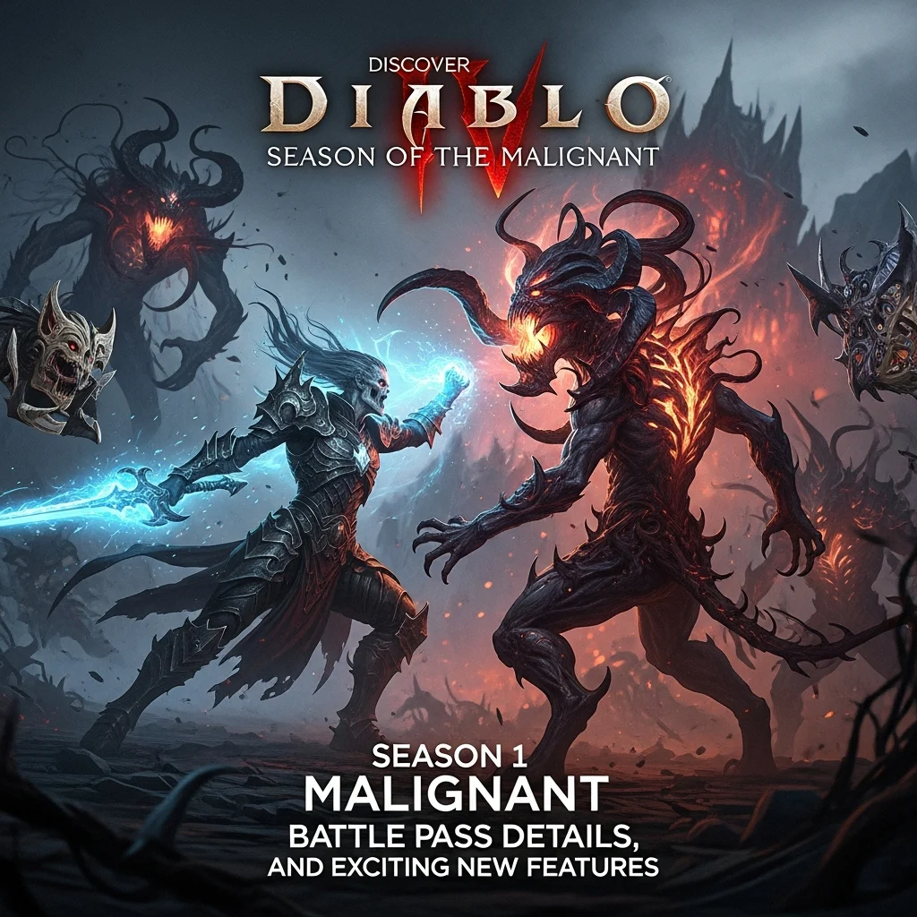 Discover Diablo 4 Season 1: Season of the Malignant, Battle Pass Details, and Exciting New Features Discover Diablo 4 Season 1: Season of the Malignant, Battle Pass Details, and Exciting New Features