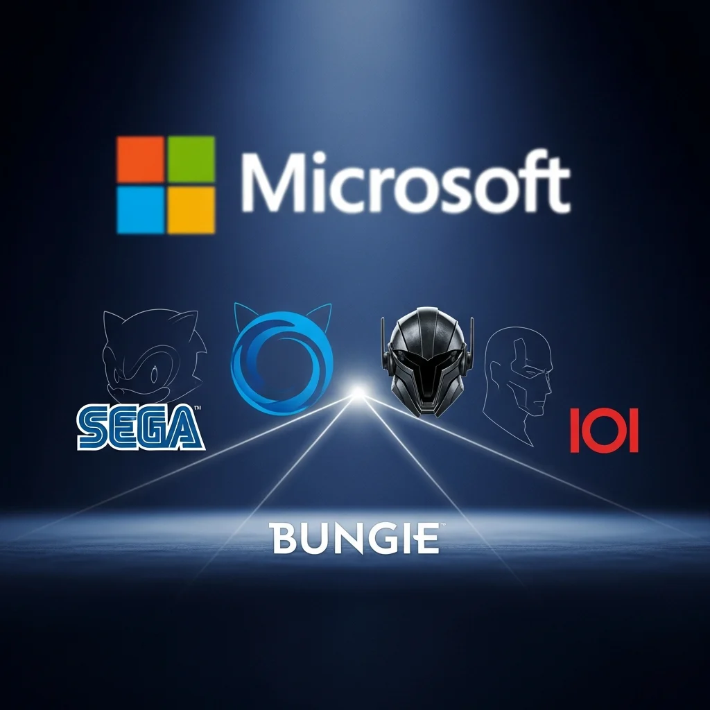 Microsoft Explores Acquiring Sega, Bungie, and IO Interactive: A Look into Their Gaming Studio Potential Microsoft Explores Acquiring Sega, Bungie, and IO Interactive: A Look into Their Gaming Studio Potential