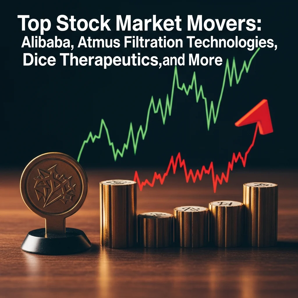 Top Stock Market Movers: Alibaba, Atmus Filtration Technologies, Dice Therapeutics, and More Top Stock Market Movers: Alibaba, Atmus Filtration Technologies, Dice Therapeutics, and More