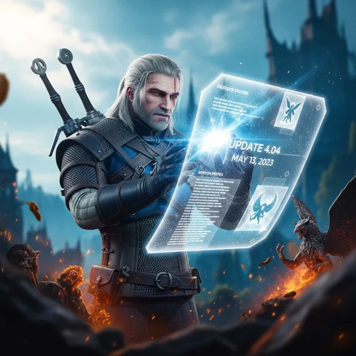 The Witcher 3: Wild Hunt Update 4.04 – Patch Notes on May 13, 2023