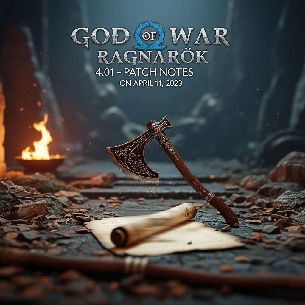 God of War Ragnarok Update 4.01 – Patch Notes on April 11, 2023 God of War Ragnarok Update 4.01 – Patch Notes on April 11, 2023