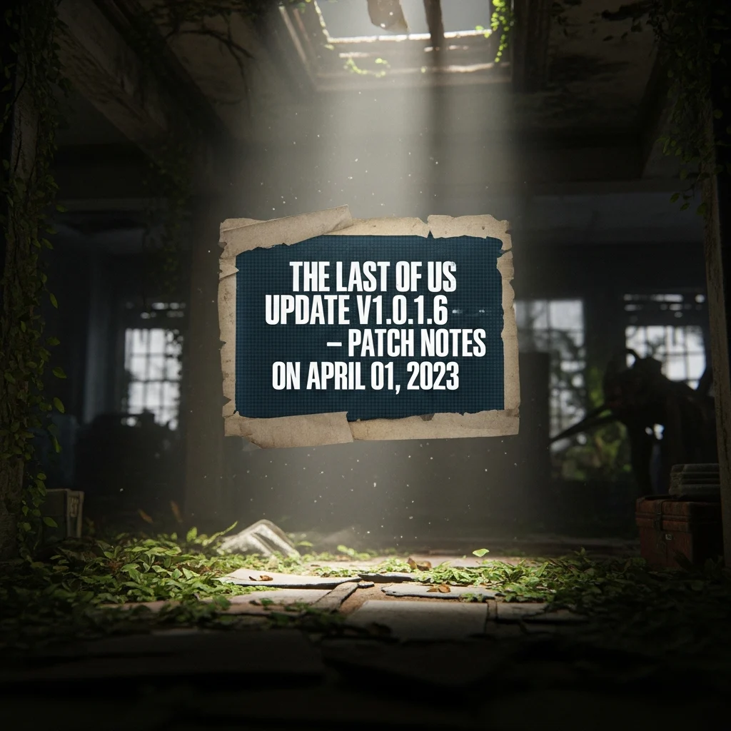 The Last of Us Update v1.0.1.6 – Patch Notes on April 01, 2023 The Last of Us Update v1.0.1.6 – Patch Notes on April 01, 2023
