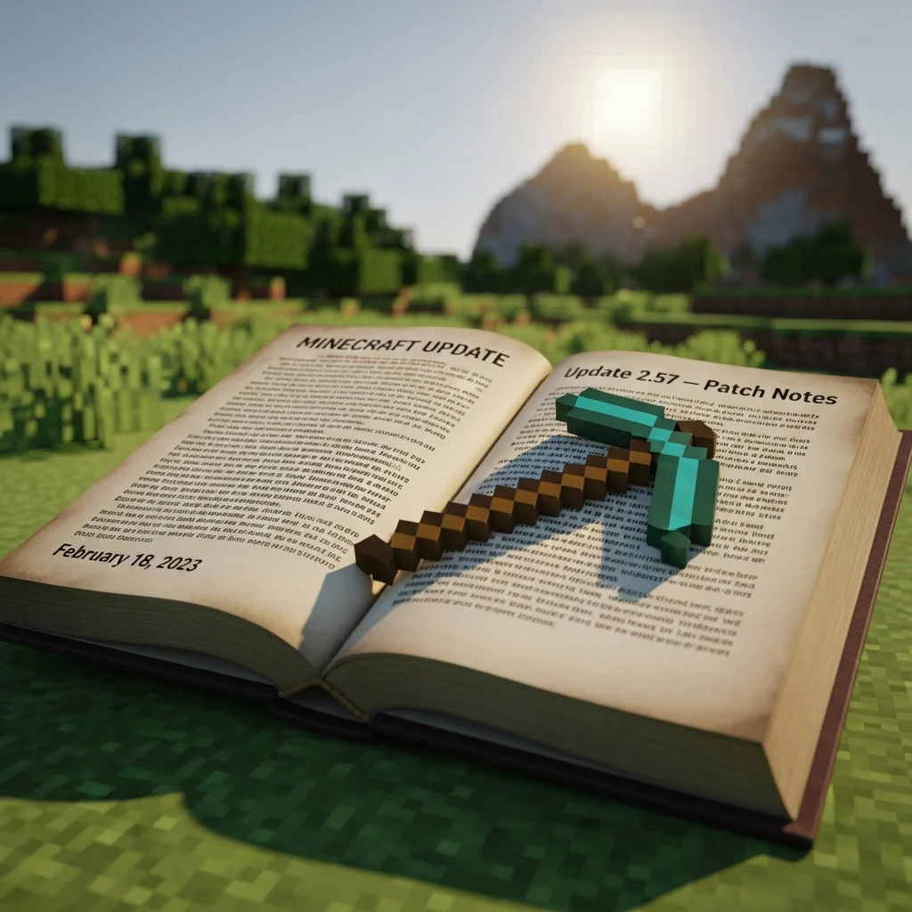 Minecraft Update 2.57 – Patch Notes on February 18, 2023 Minecraft Update 2.57 – Patch Notes on February 18, 2023