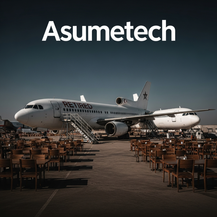 Turkish company transports two aircraft "Retired" And turn them into a restaurant and cafe in Morocco