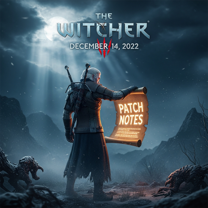 The Witcher 3 Update 4.00 – Patch Notes on December 14, 2022