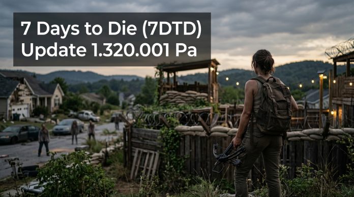 7 Days to Die (7DTD) Update 1.320.001 Patch Notes for PS5 and Xbox