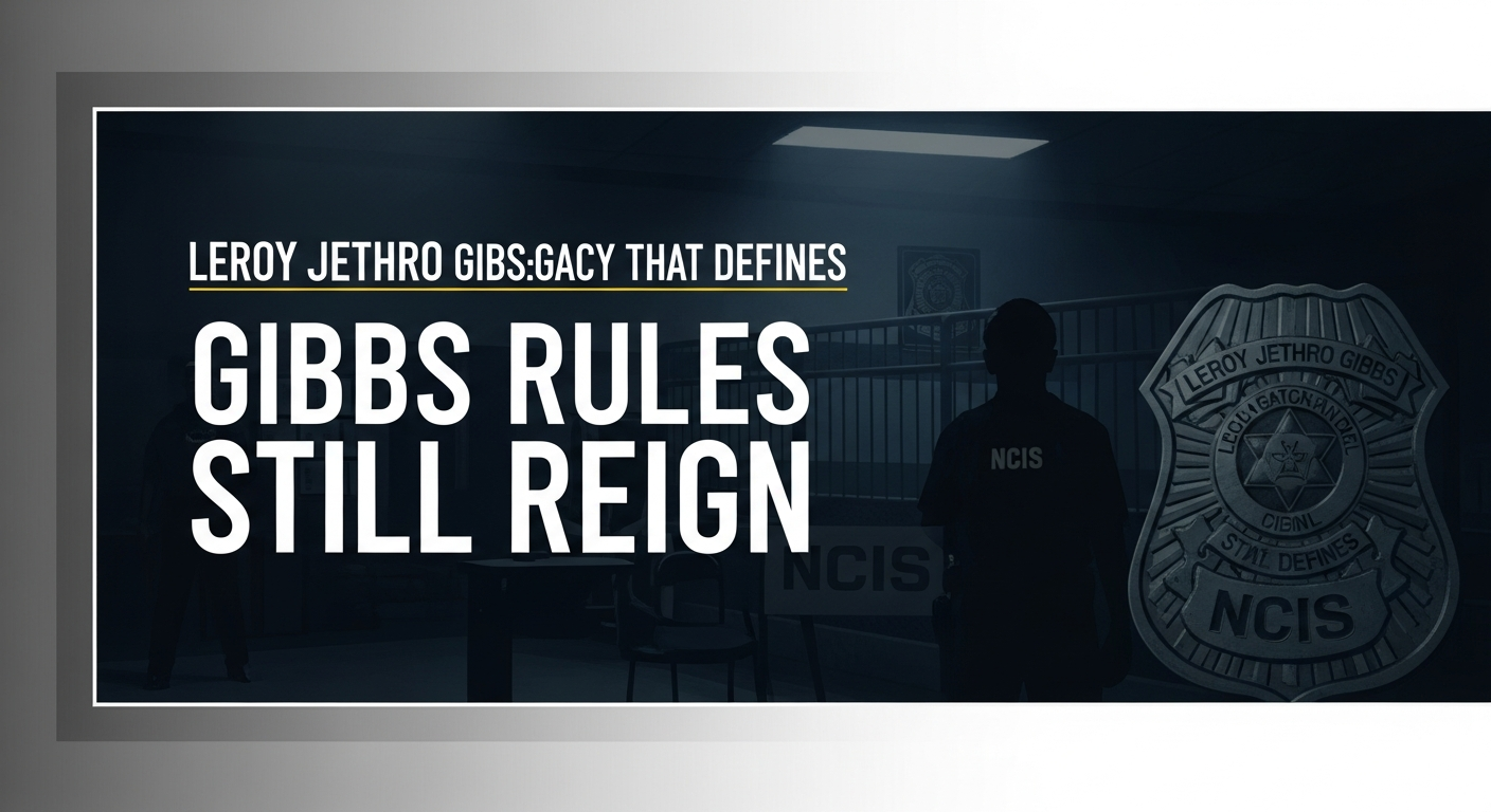 Leroy Jethro Gibbs: The Legacy That Still Defines NCIS Leroy Jethro Gibbs: The Legacy That Still Defines NCIS