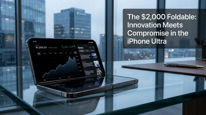 iPhone Ultra: Apple’s First Foldable Specs & 2026 Release