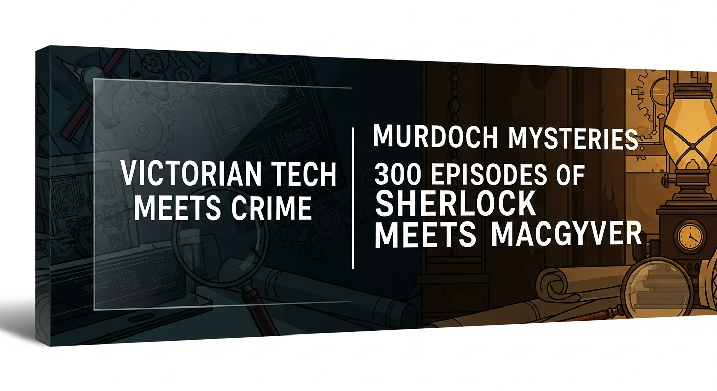 Murdoch Mysteries: 300 Episodes of Sherlock Meets MacGyver Murdoch Mysteries: 300 Episodes of Sherlock Meets MacGyver