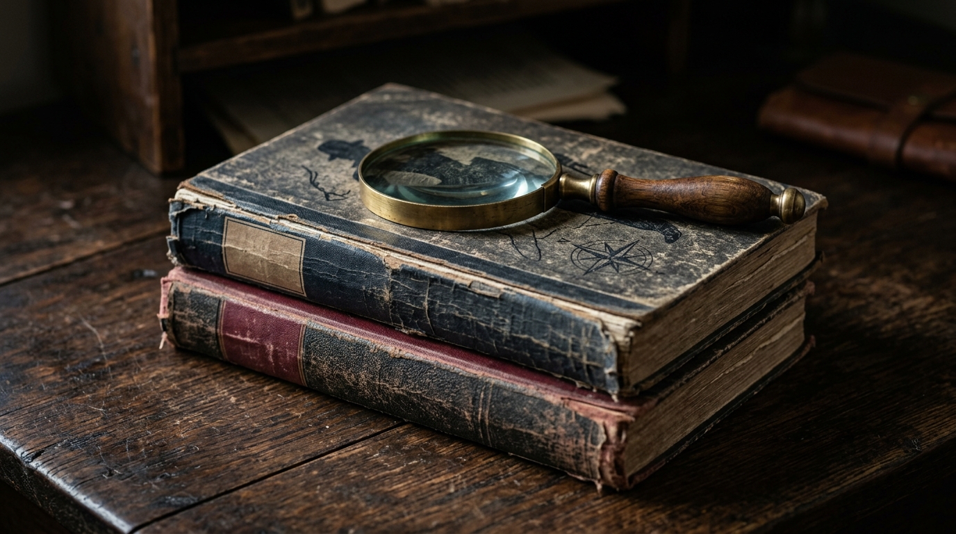 Two stacked books representing the adaptation of Joe Country and Slough House.