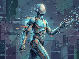 Conceptual editorial illustration