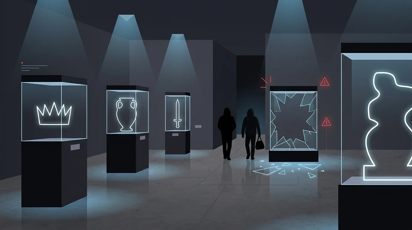 Catalan Cinema Expands Presence at San Sebastián Following Increase in Public Funding 2 Conceptual art of a gallery interior with artifacts.