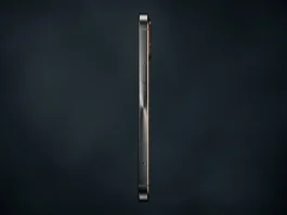 Ultra-thin smartphone metallic edge detail