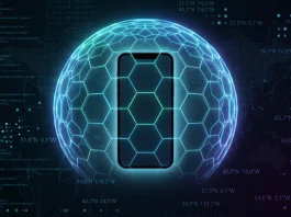 U.S. Military Disables Mobile Ad Tracking to Protect Troops Conceptual illustration of a mobile device protected by a digital security shield against tracking.