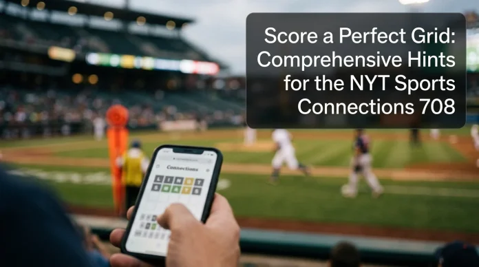 NYT Connections Sports Edition Hints & Answers: Sept 1 #708