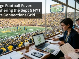NYT Connections Sports Edition Hints: Sept 5 #712 Answers