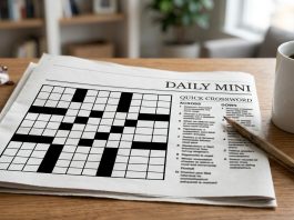 Today’s NYT Mini Crossword Answers for Monday, Sept. 28