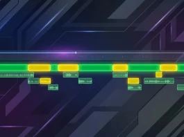 A conceptual digital timeline showing different monetization zones for gaming content.