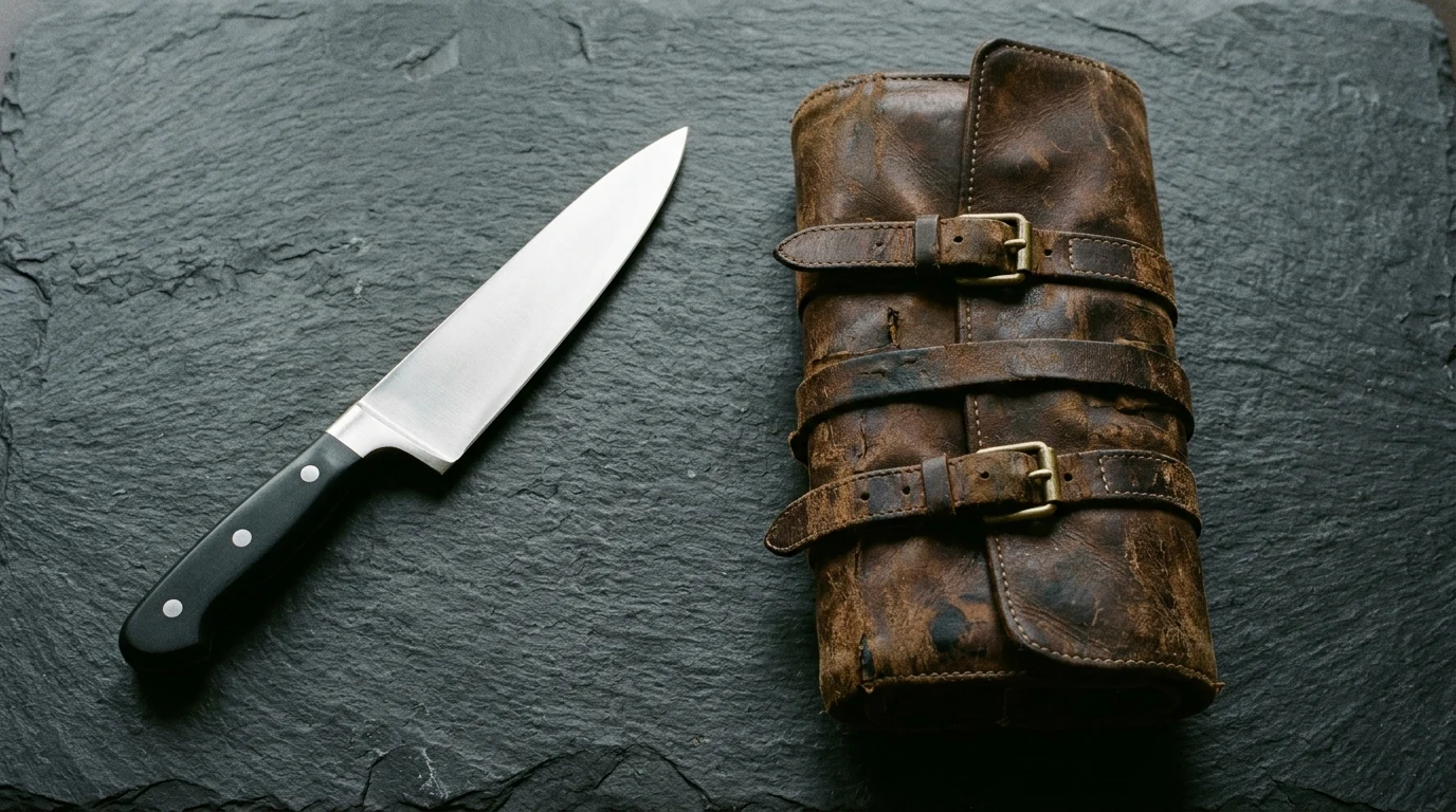 Conceptual image of modern and vintage tools representing a shift in narrative focus.