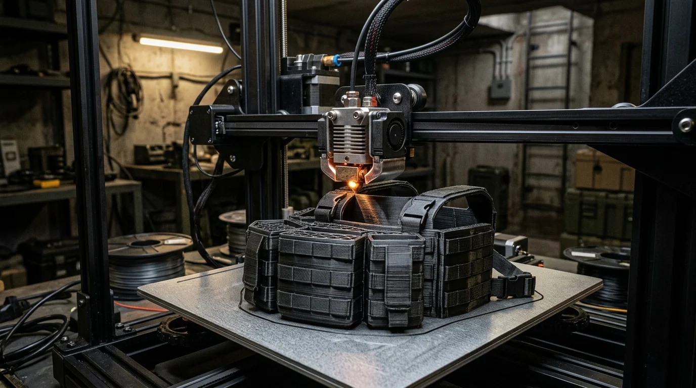 MW4 Hajin Map Breakdown: POIs, Tri-Border Setting, and DMZ FOB Features 1 A 3D printer inside a military bunker crafting gear.
