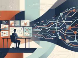 Conceptual editorial illustration