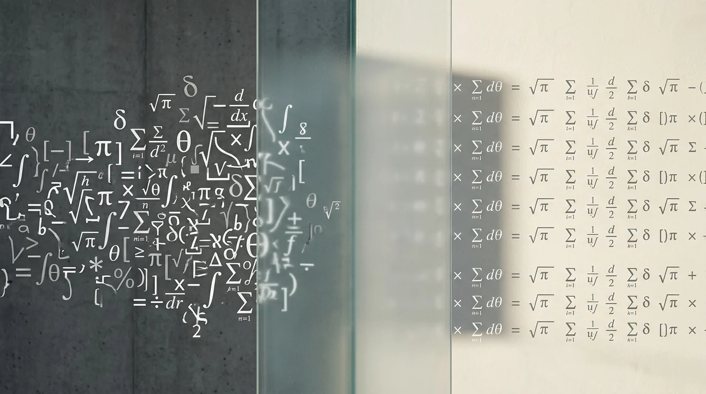 OpenAI Managed Proof Releases Face Scrutiny From Academic Community 1 A conceptual visualization of organized versus unorganized mathematical data.