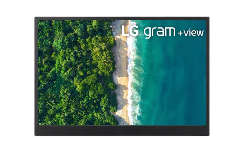 LG gram +view 16MQ70 official product photograph