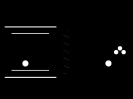 Original monochrome abstract illustration of two handheld gaming devices with controller buttons and screens
