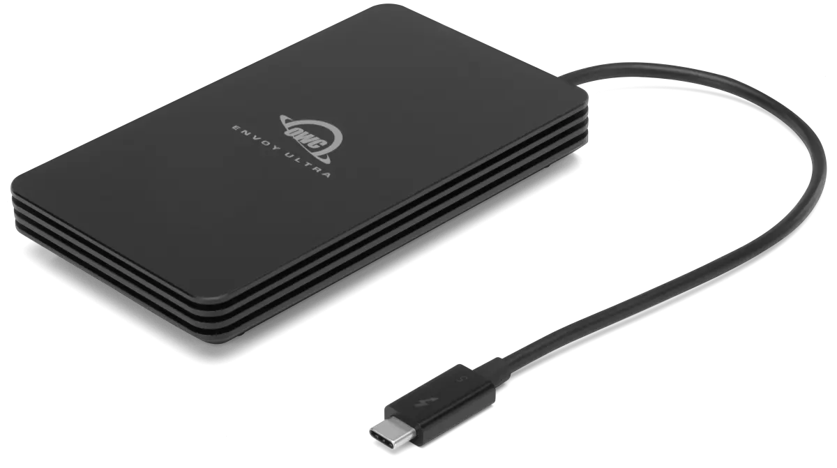 OWC Envoy Ultra Thunderbolt 5 2TB portable SSD, official image