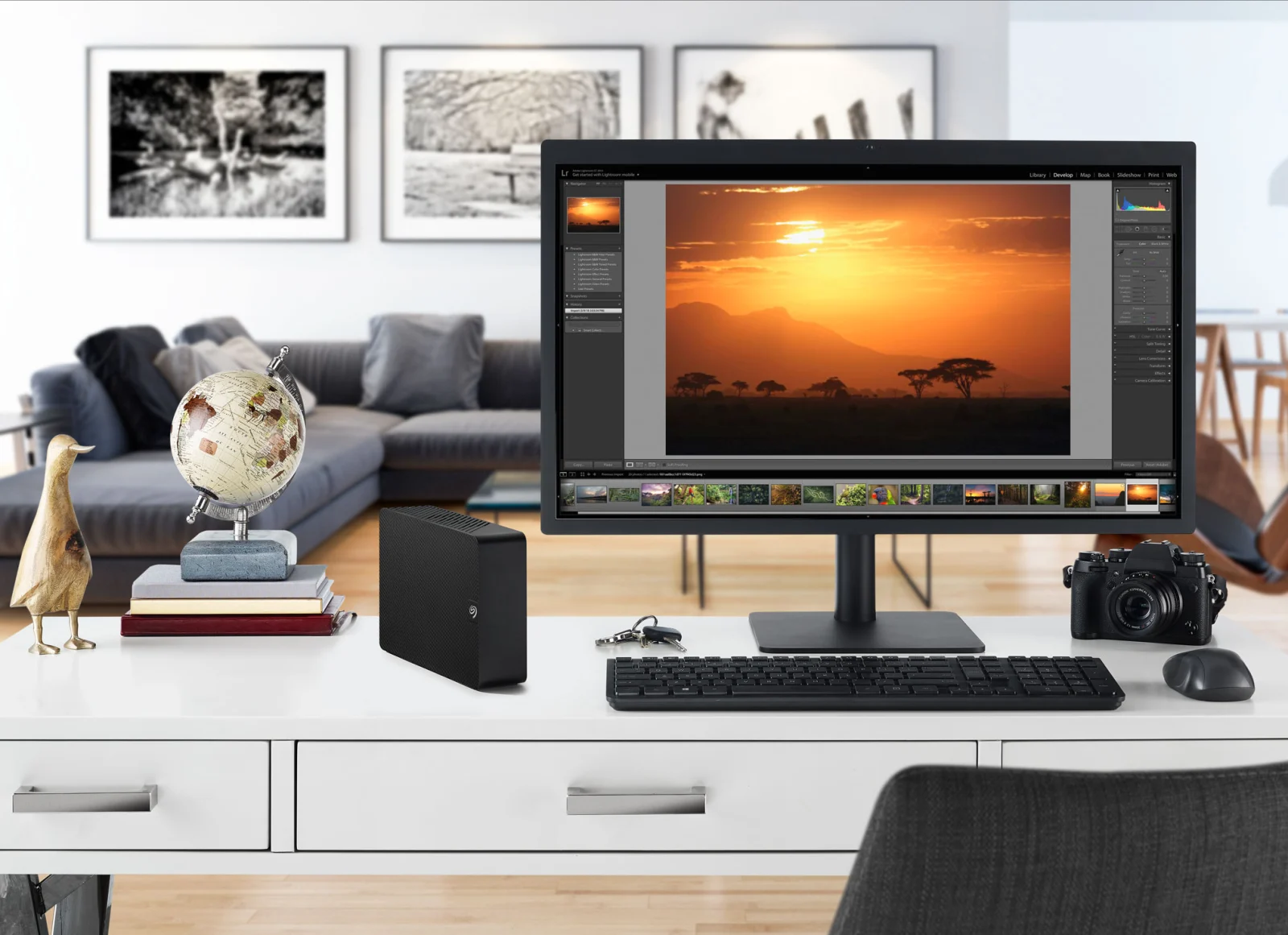 Seagate Expansion Desktop family storage enclosure product image
