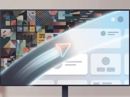 A conceptual illustration of a TV screen being simplified by software tools.
