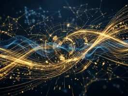 Paramount TV Studios Produced 3 of September’s Top 4 Most-Streamed Series Conceptual digital waves representing streaming media data flows.