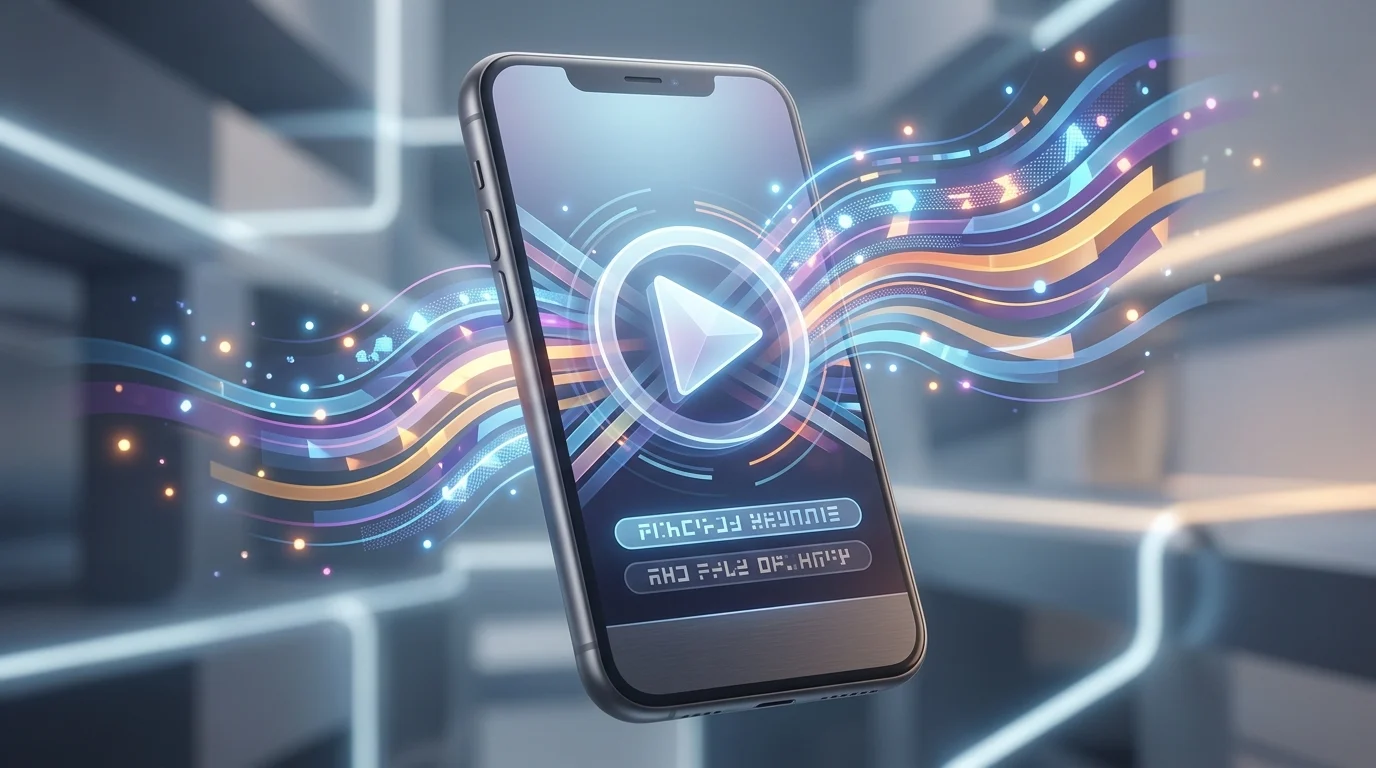 Digital interface representing simulcast streaming and global connectivity.